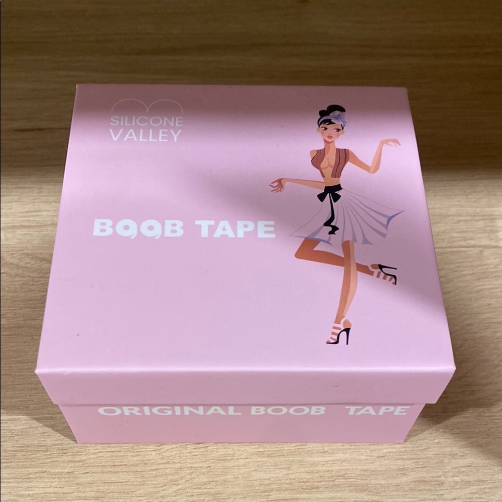 Silicone valley boob tape